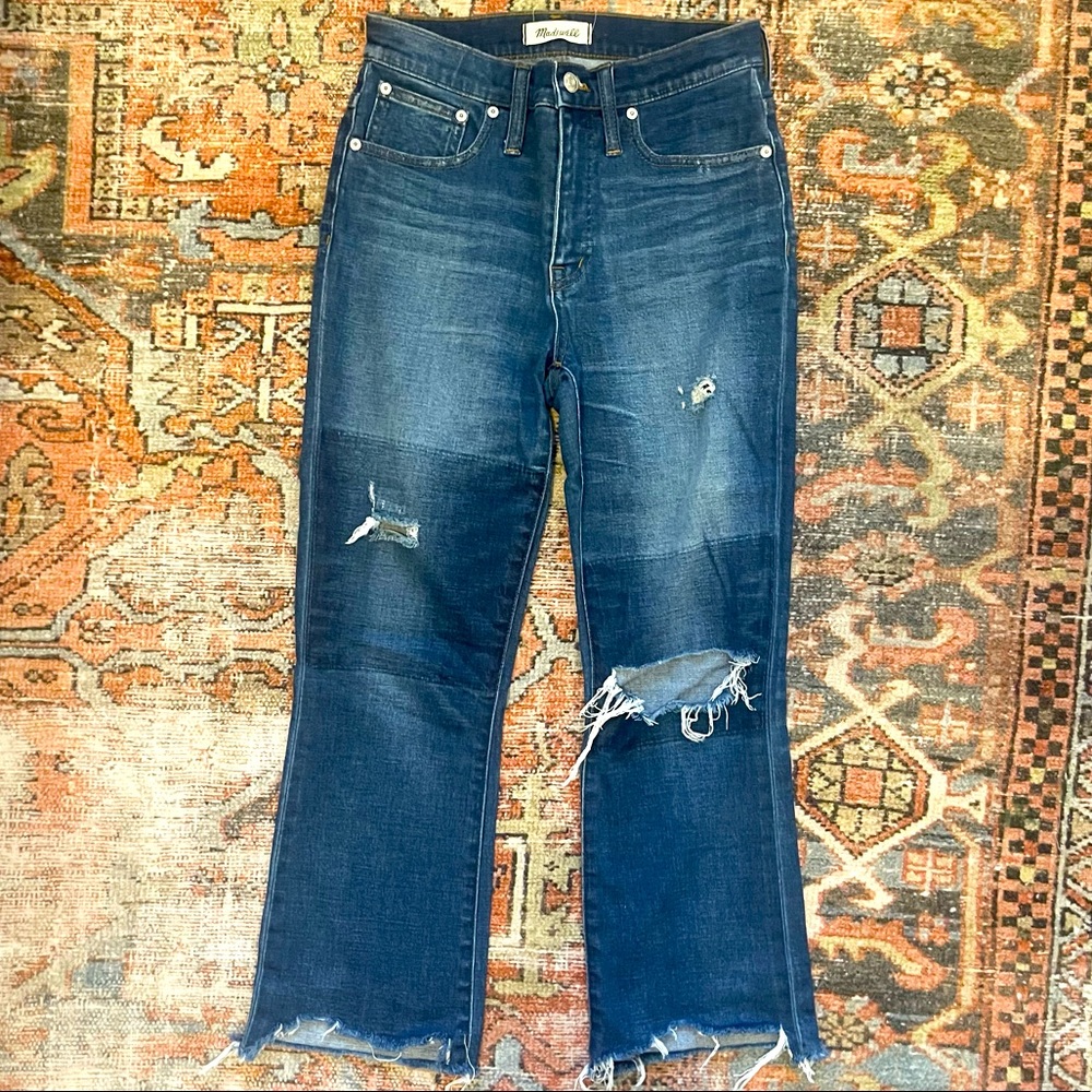 Madewell high rise jeans! Style is Cali Demi-Boot! Size 27